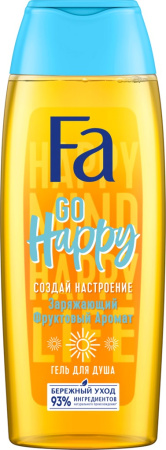 Гель для душа FA Создай настроение Go Happy заряжающий